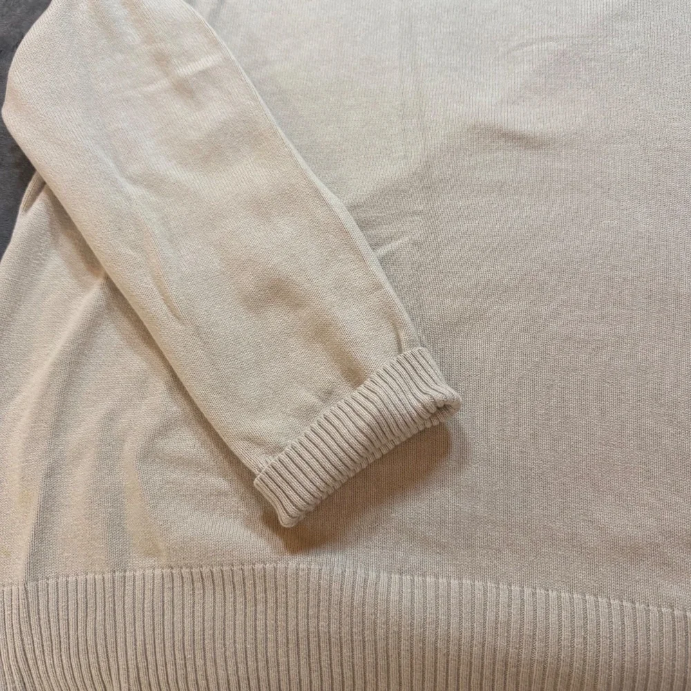 Cherokee Mens V Neck‎ Sweater Tan Long Sleeve Pullover XXL